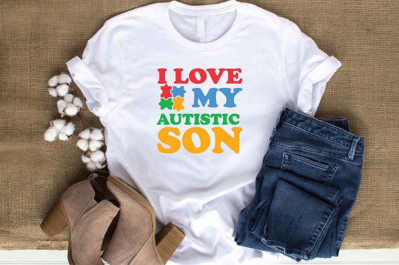 I Love My Autistic Son Svg Design Review