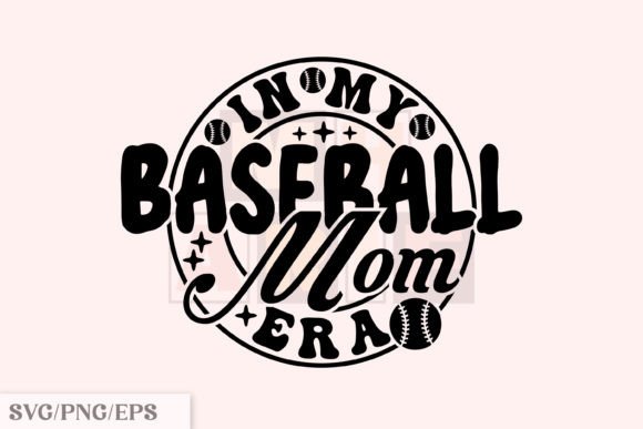 In My Baseball Mom Era SVG: Retro Charm for Modern Makers