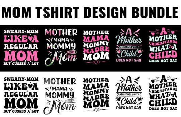 Mother Love T-shirt Design Vector Review
