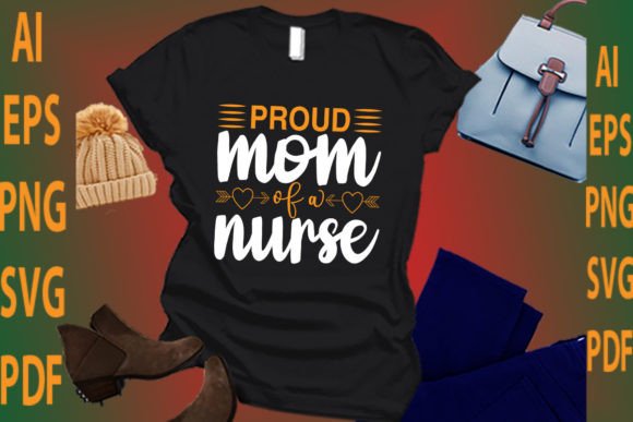 Proud Mom of a Nurse: A Thoughtful Design for Real Embroidery Projects