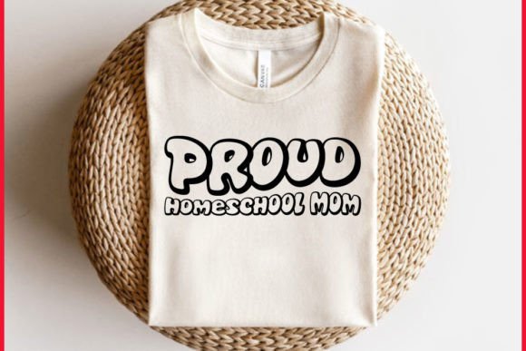 Retro Homeschool-Mom T-shirt Design Review