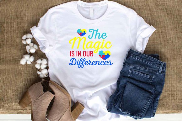 The Magic is in Our Differences SVG Design